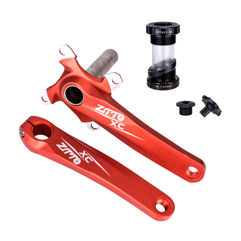 ZTTO ZT-01 Bike Cranksets Bicycle Crank Arm Set with Bottom Bracket Kit and Chainring Bolts Cycling Parts ZTTO ZT-01 Bike Cranksets Bicycle Crank Arm Set with Bottom Bracket Kit and Chainring Bolts Cycling Parts